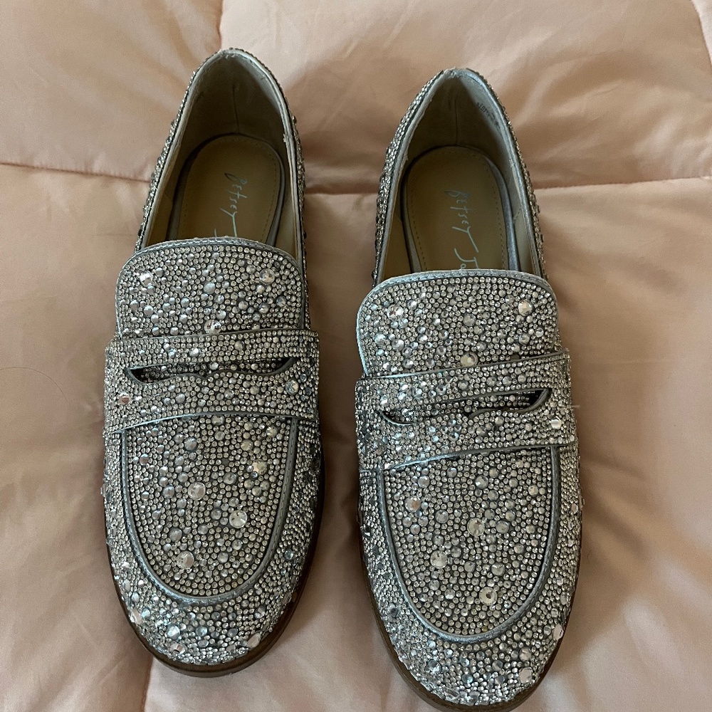Betsey Johnson Aron Loafers Size 7-1/2